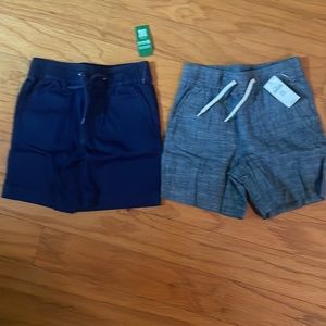 Brand New Gap- Size 3T Navy & Blue Wash Shorts